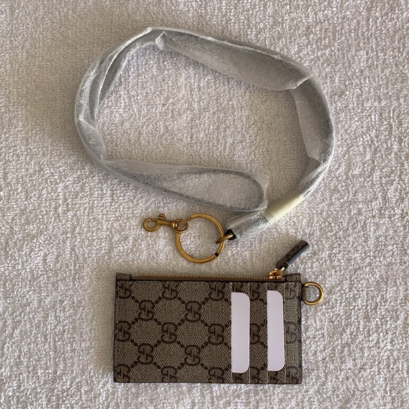 Gucci Balenciaga The Hacker Project GG Supreme Card Holder Wallet - Picture 8 of 12